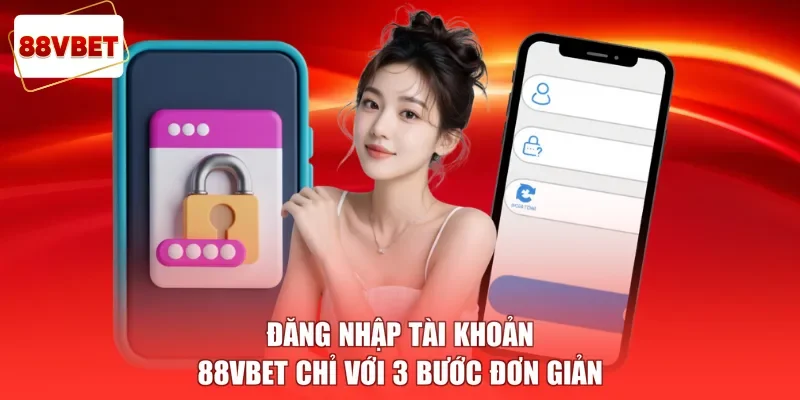 Đăng nhập tài khoản 88vbet chỉ với 3 bước đơn giản